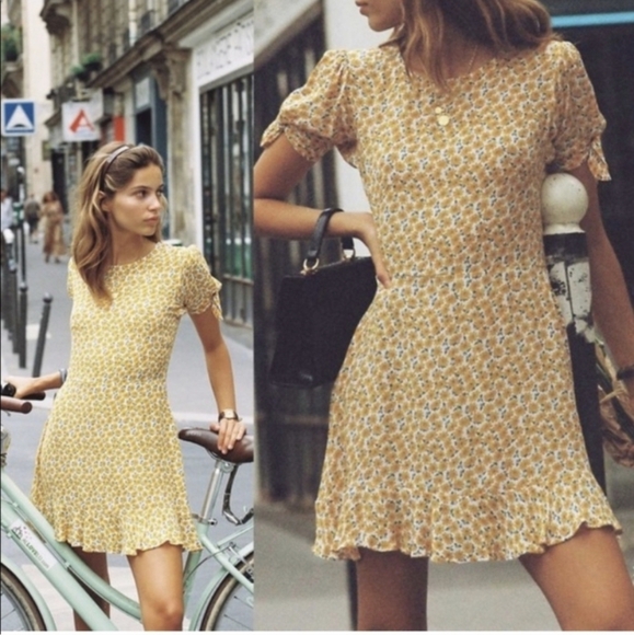 Faithfull the Brand Dresses & Skirts - Faithfull The Brand Daphne Floral Mini Dress ASO Taylor Swift